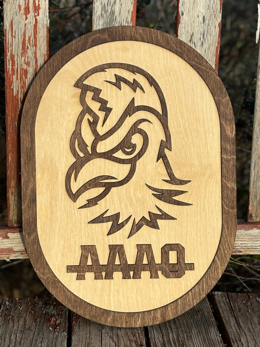 Chick Head + AAAO sign