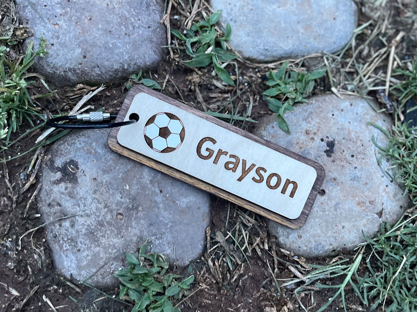 BagTag/Keychain Custom with Name