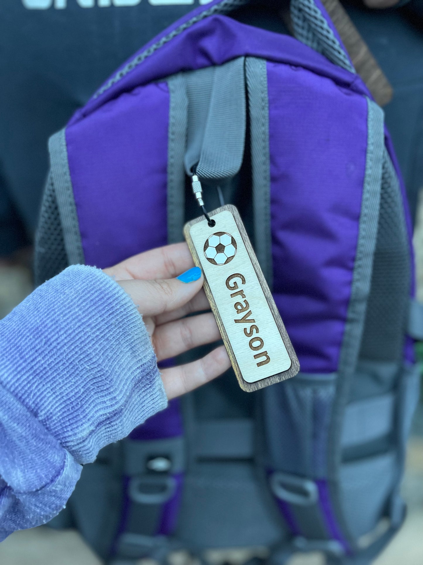 BagTag/Keychain Custom with Name